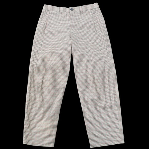 Closed Ludwig Trousers Houndstooth Plaid Cropped Pants Italian Fabric Women's 27 - Picture 2 of 8